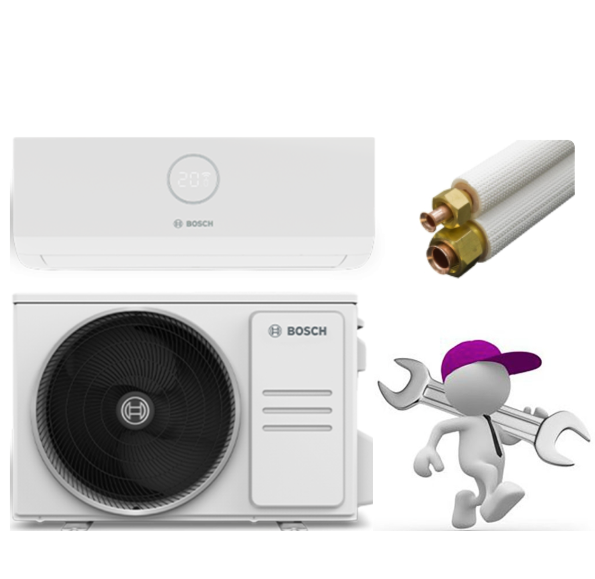 Airco met installatie