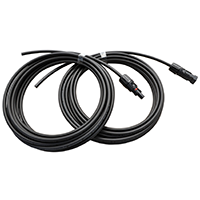 Kabels en stekkers zonnepanelen