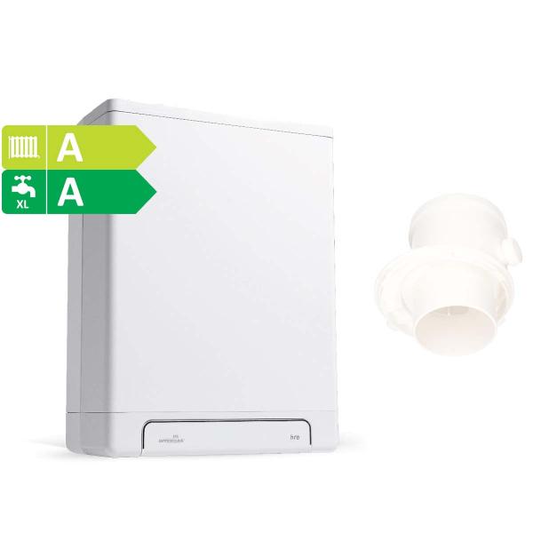 Intergas Kombi Kompakt HRE excentrisch 80/80 mm