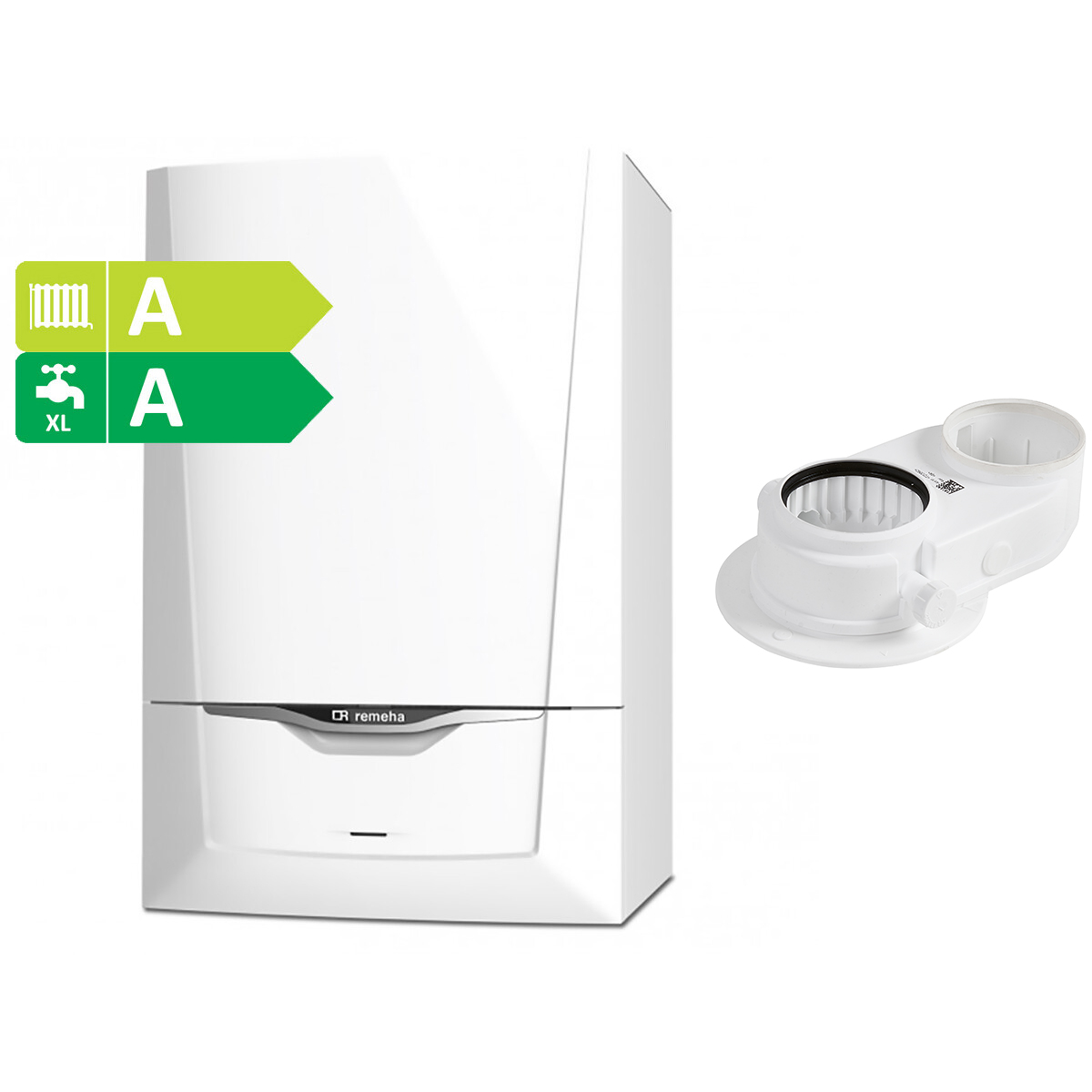 Remeha Calenta Ace excentrisch 80/80 mm
