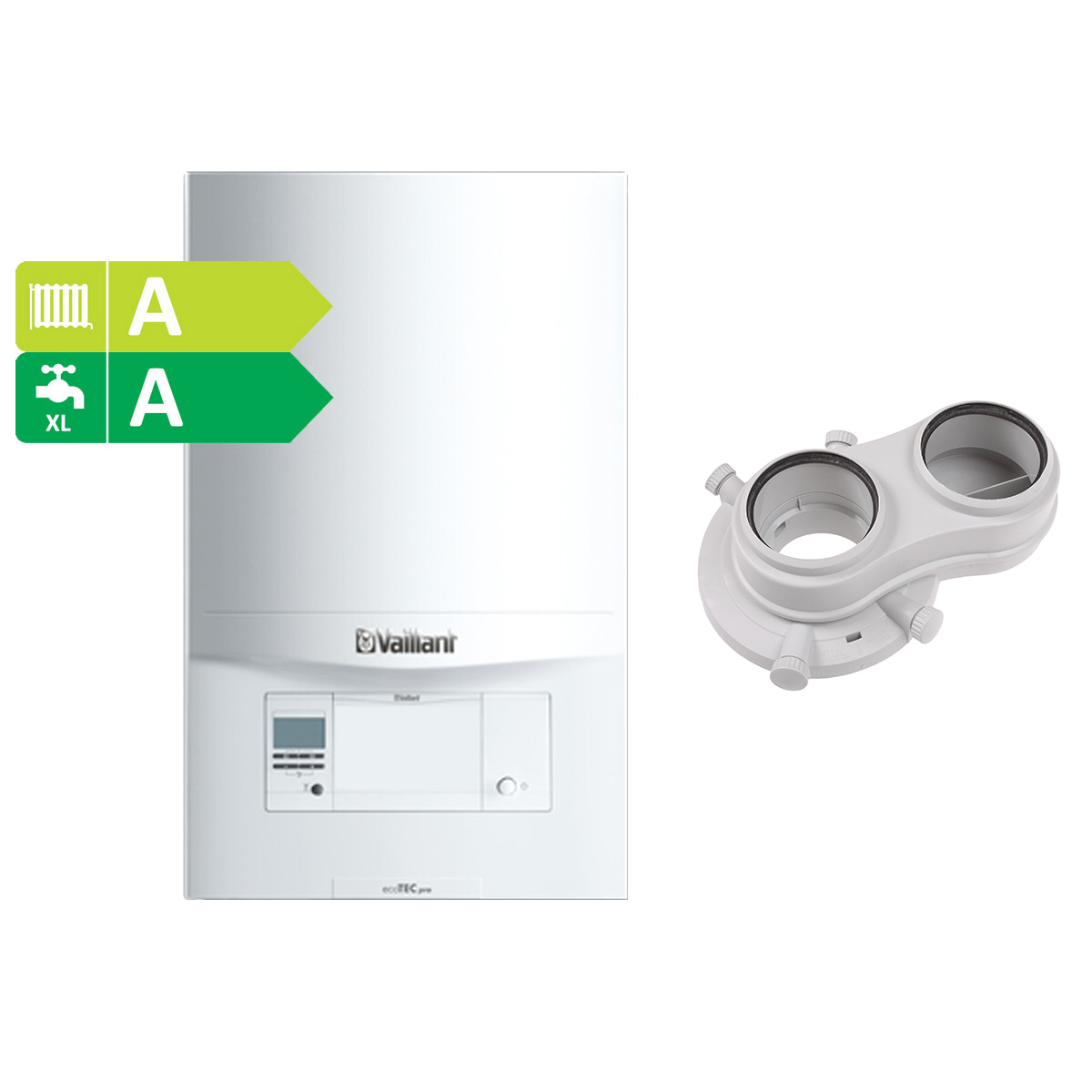 Vaillant ecoTEC Classic excentrisch 80/80 mm