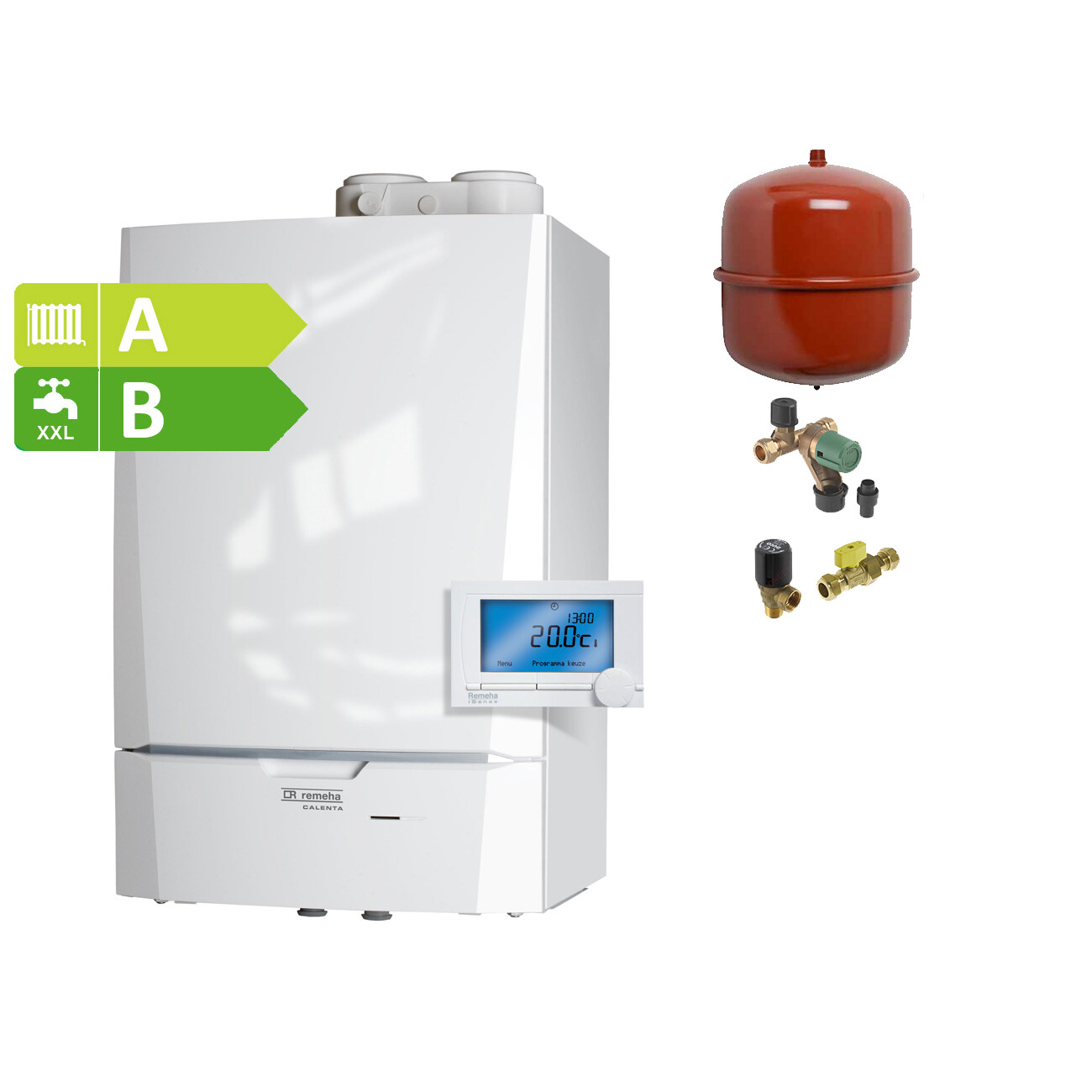 Combi Deal Remeha Calenta 40l Cw6 Incl Isense Installatiepakket