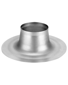 Burgerhout Plakplaat 138mm voor Rookgasdoorvoer 80/125