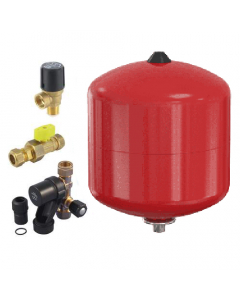 Flamco Renovatiepakket 18 liter rood 0,5 bar