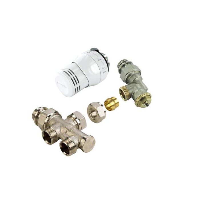 Comap Sar onderblok set 2-pijps haaks verkeerd 1/2" x M22 afsluitbaar