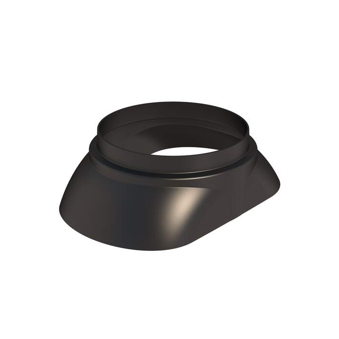 Ubbink scharnierkap 214mm 25-45° PP zwart voor Combidoorvoer met ventilatie Ubbink scharnierkap 214mm 25-45° PP zwart voor Combidoorvoer met ventilatie
