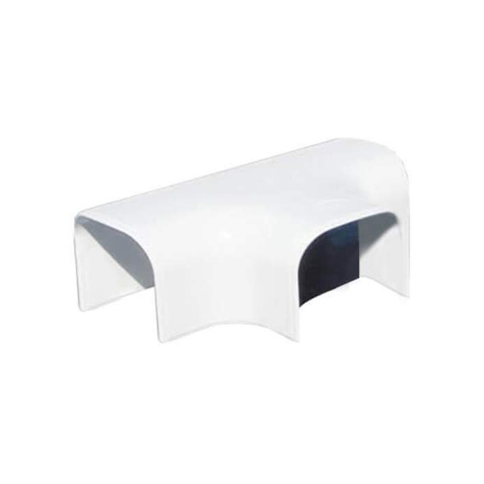 Tecnosystemi Optima T-stuk wit DT135 RAL9010 SCW100154