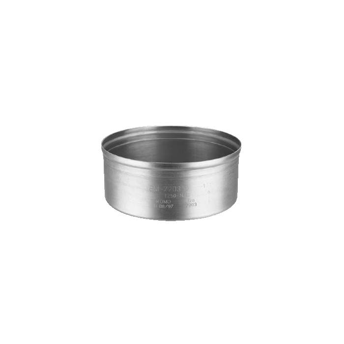 Burgerhout afsluitdop 80mm aluminium 400450267 Burgerhout afsluitdop 80mm aluminium 400450267