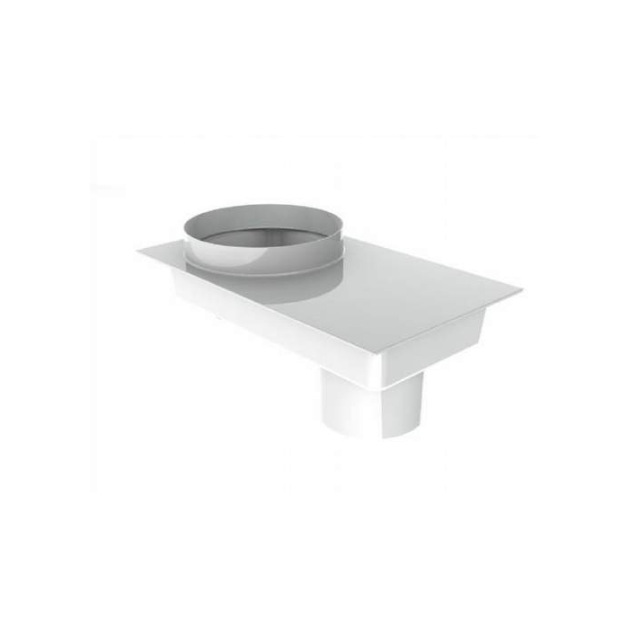 Burgerhout adapter 80/125 - 80/80 400453876 Burgerhout adapter 80/125 - 80/80 400453876