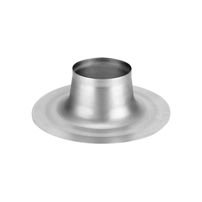Burgerhout Plakplaat 138mm voor Rookgasdoorvoer 80/125 Burgerhout Plakplaat 138mm voor Rookgasdoorvoer 80/125