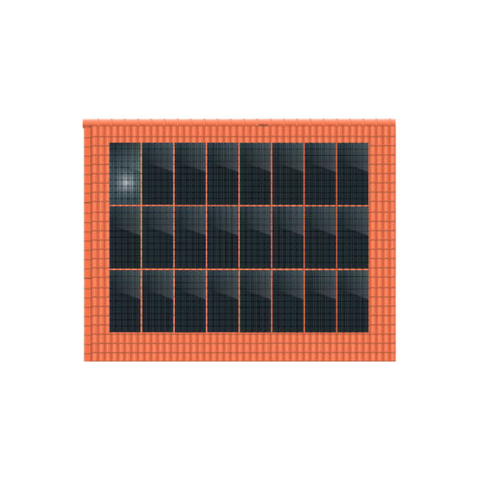 ClickFit EVO 3x8 Portrait. 3 rijen van 8 panelen