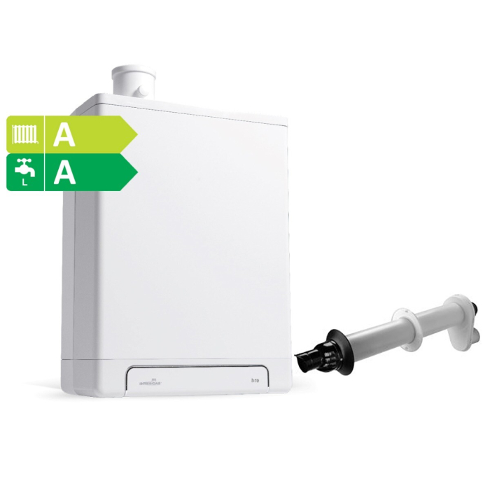 Combi-deal Intergas Kombi Kompakt HRE 36-48 CW5 + muurdoorvoer Combi-deal Intergas Kombi Kompakt HRE 36-48 CW5 + muurdoorvoer