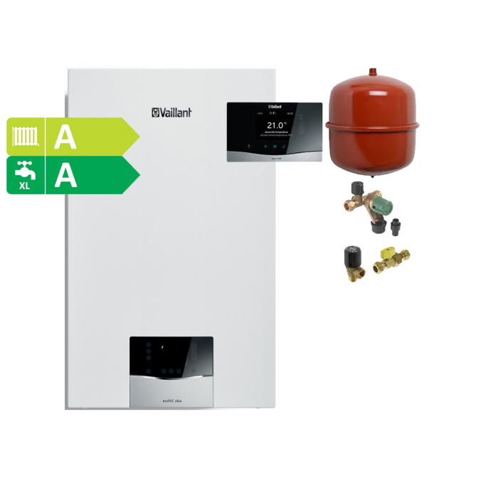 Combi-deal Vaillant ecoTEC plus VHR 25-32CS/1-5 CW4 + Renovatiepakket