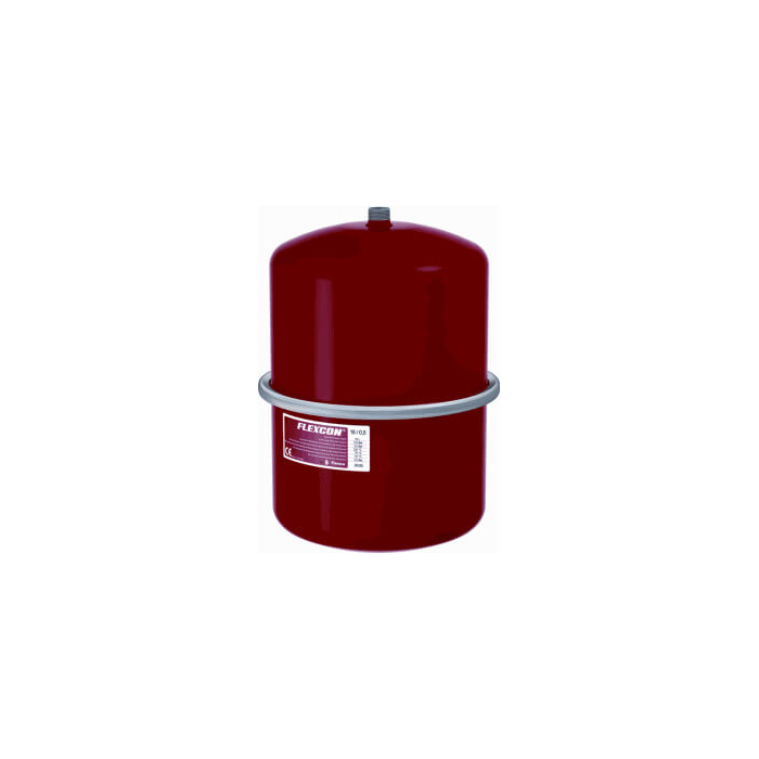 Flamco Flexcon Expansievat 18 liter rood 0,5 bar Flamco Flexcon Expansievat 18 liter rood 0,5 bar