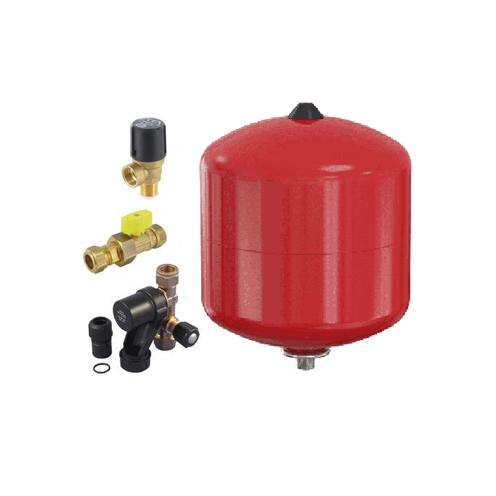Flamco Renovatiepakket 18 liter rood 0,5 bar Flamco Renovatiepakket 18 liter rood 0,5 bar