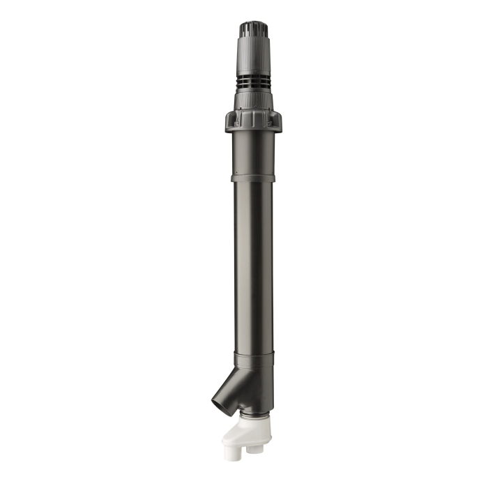 Rolux 5G Combi Dakdoorvoer HR Par PP/KS 80/125-Vent125 2030mm zwart 0187490 Rolux 5G Combi Dakdoorvoer HR Par PP/KS 80/125-Vent125 2030mm zwart 0187490