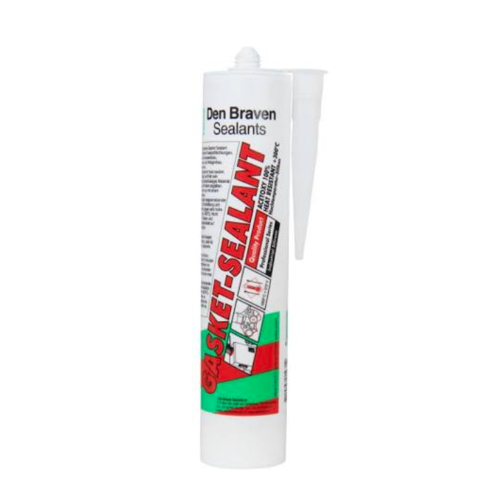 Universeel Siliconenkit hittebestendig 310ml rood Gasket seal