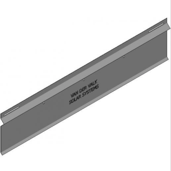 ValkPro+ Verzinkt achterplaat L10° L=1780mm (Paneel lengte 1520-1720mm) 742510 ValkPro+ Verzinkt achterplaat L10° L=1780mm (Paneel lengte 1520-1720mm) 742510