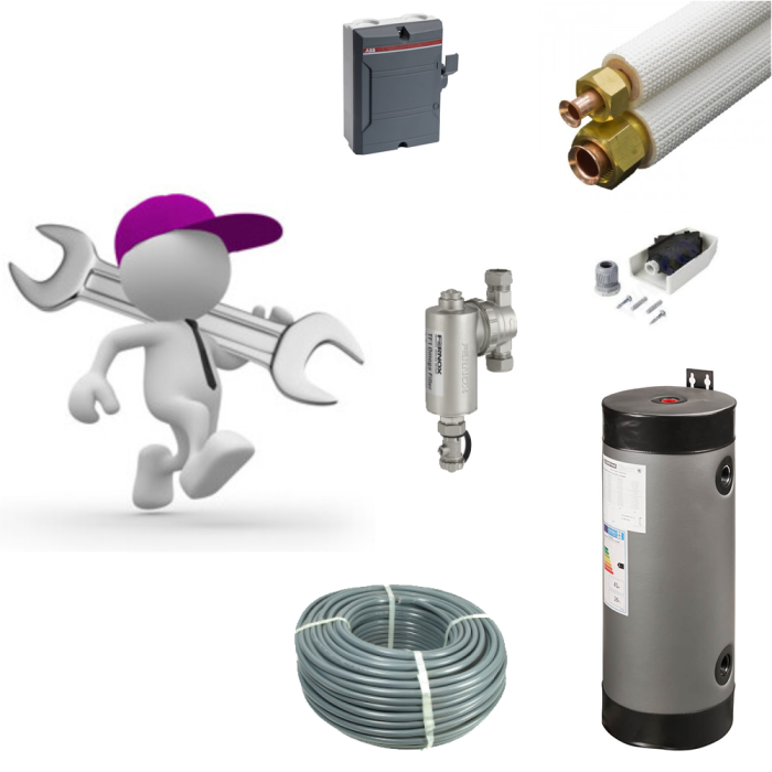 Montagematerialen Remeha Elga Ace 4kW