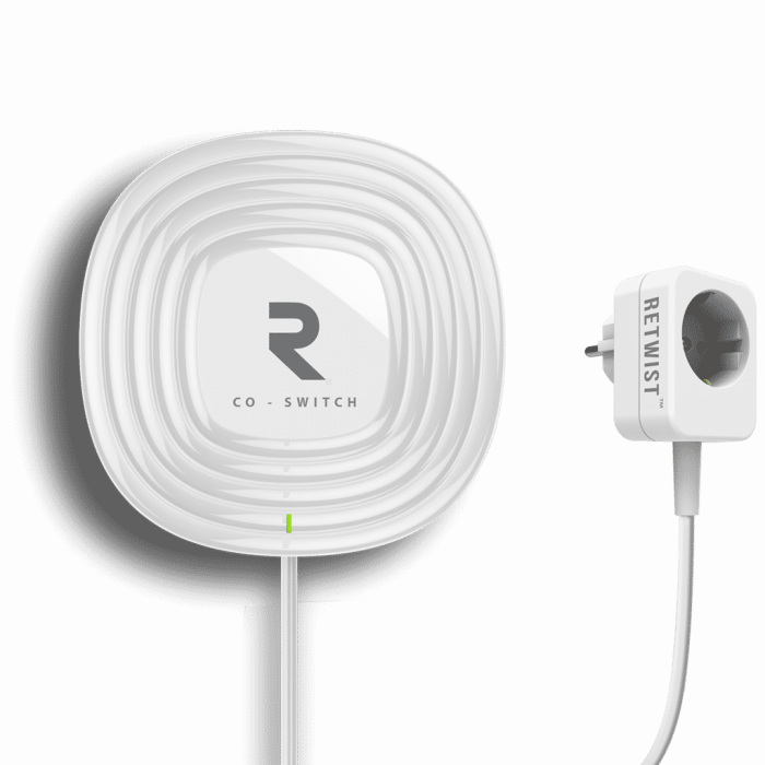 ReTwist Co-switch Koolmonoxidemelder/schakelaar WarmteBeheer ReTwist Co-switch Koolmonoxidemelder/schakelaar WarmteBeheer