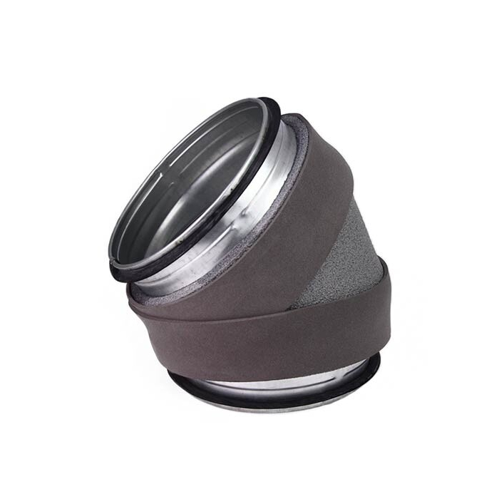 Econox Thermoduct geïsoleerde bocht 45° Ø180mm - WarmteBeheer.nl Econox Thermoduct geïsoleerde bocht 45° Ø180mm - WarmteBeheer.nl