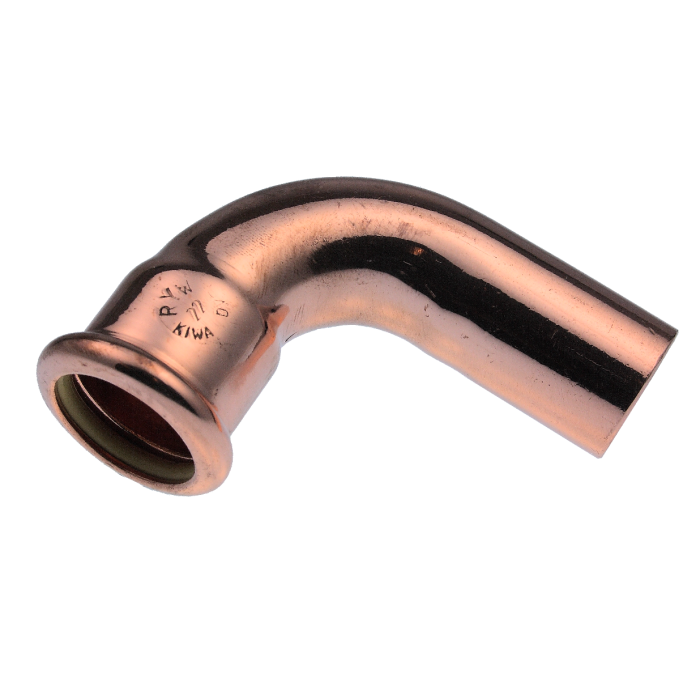 XPress koper gas insteekbocht 90gr 22 mm