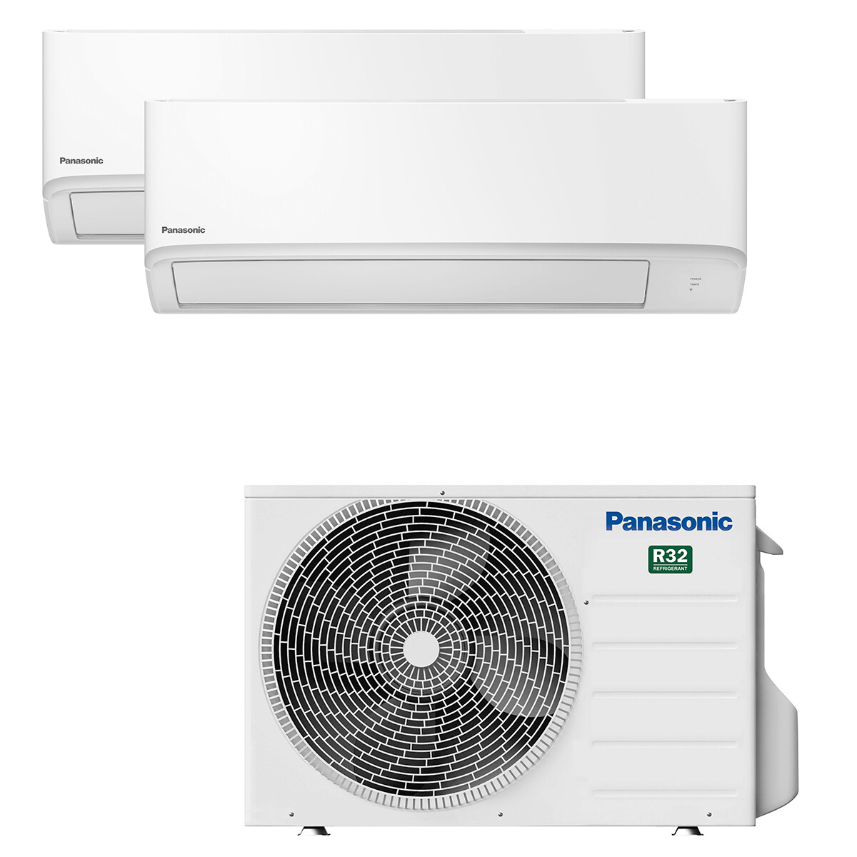 bijvoorbeeld Lucht ruilen Panasonic Multi-split airco 5,0 kW met 2 TZ binnenunits CU-2Z50TBE