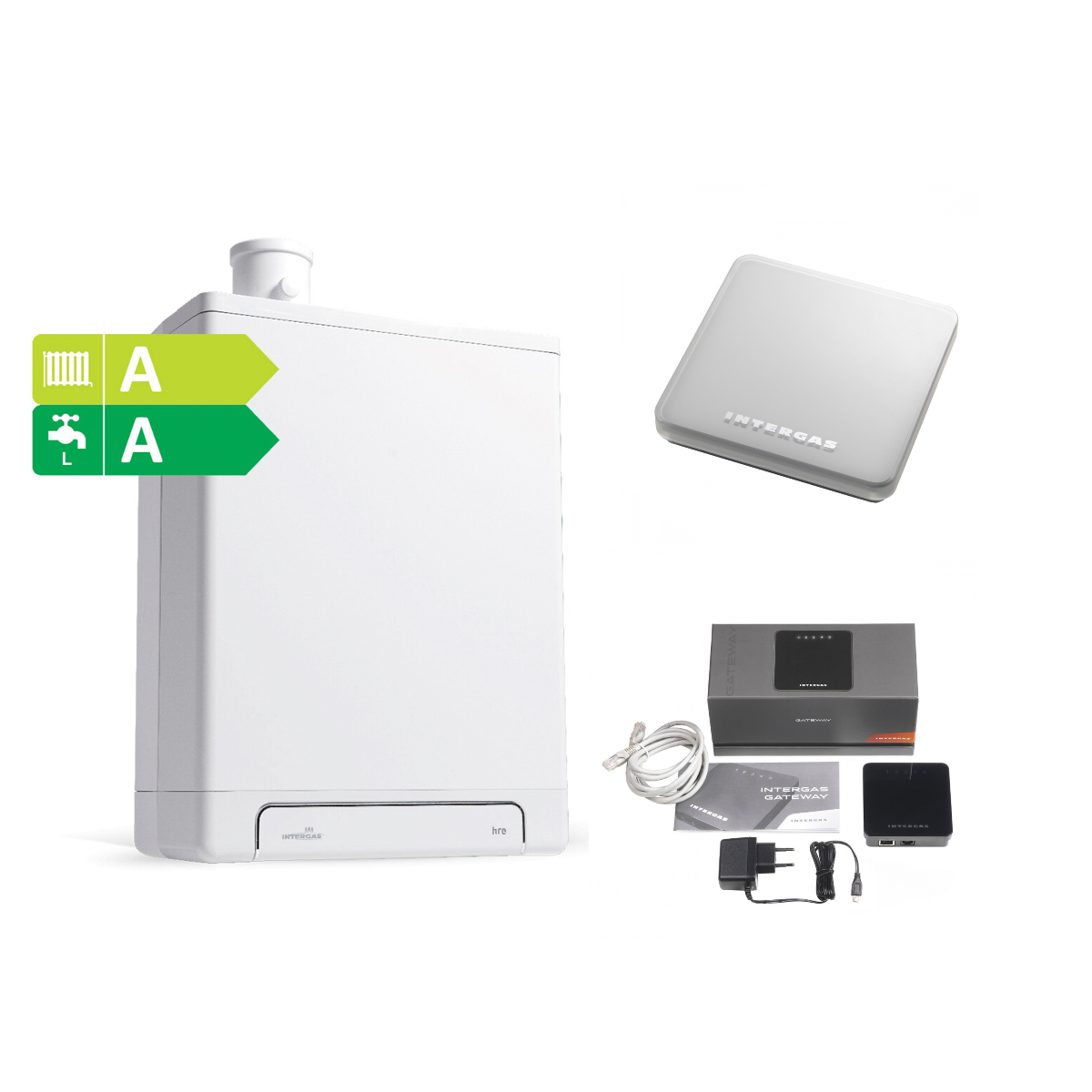 Intergas Kombi Kompakt HRE36/30 A (A-Labelpomp) CW5