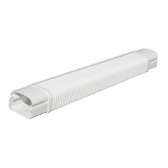 Tecnosystemi Optima flexibele verbinding 520 mm MF100 Zuiverwit RAL9010 SCW100060