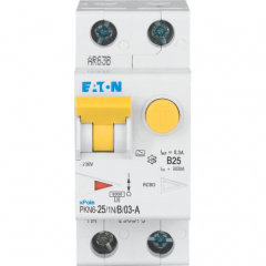 aardlekautomaat 1P+N, 25A B-Kar A-Type 300mA EATON 236699 (2 module)