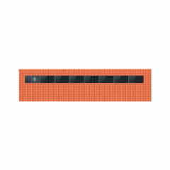 ClickFit EVO 1x8 Landscape. 1 rij van 8 panelen