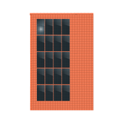 ClickFit EVO 5x4 Portrait. 5 rijen van 4 panelen