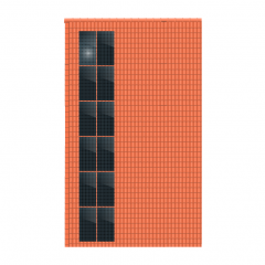 ClickFit EVO 6x2 Portrait. 6 rijen van 2 panelen