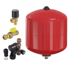 Comfort Renovatiepakket 18 liter rood 0,5 bar