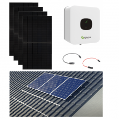 Jinko Solar HC N-Type 4400 Wp All black 10 x 440 Wp schuindak opstelling|Compleet pakket