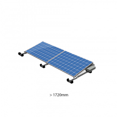 ValkPro+ 1x2 Landscape voor panelen >1720 mm. 1 rij van 2 panelen