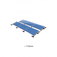 ValkPro+ 2x3 Landscape voor panelen >1720mm 2 rijen van 3 panelen