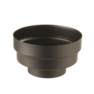 Ubbink verloopstuk meervoudig 230-210-132mm zwart - WarmteBeheer.nl