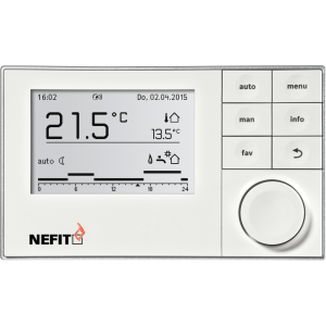 Nefit ModuLine 3000 WA modulerende klokthermostaat 7738111123