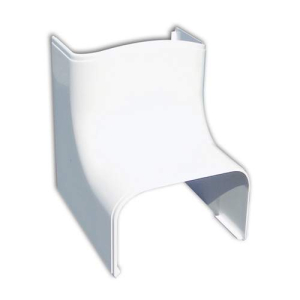 Tecnosystemi Optima binnen bocht 90gr CAI100 Zuiverwit RAL9010 SCW100048