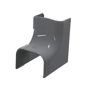 Tecnosystemi Optima binnen bocht 90° CAI75 Antraciet SCW100130