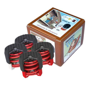 Anti-trillingsdempers 120kg Bruin 1MNAMINGLESE000000