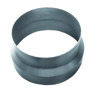 Burgerhout verloop stuk 130/150mm mof x spie aluminium