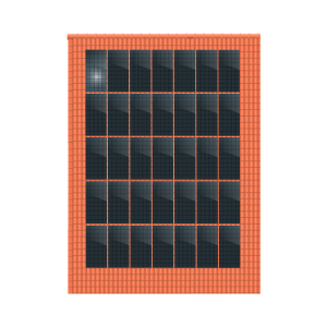 ClickFit EVO 5x7 Portrait. 5 rijen van 7 panelen