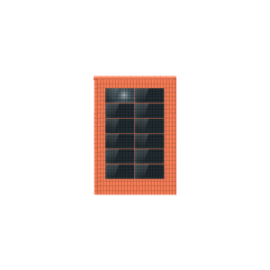 ClickFit EVO 6x2 Landscape. 6 rijen van 2 panelen