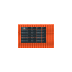 ClickFit EVO 6x5 Landscape. 6 rijen van 5 panelen