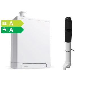 Combi-deal Intergas Kombi Kompakt HRE 28-24 CW4 + dakdoorvoer