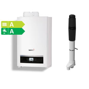 Combi-deal Nefit Trendline II HRC 25 CW4 + Dakdoorvoer