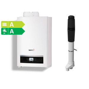 Combi-deal Nefit Trendline II HRC 30 CW5 + Dakdoorvoer