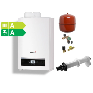 Combi-deal Nefit Trendline II HRC 30 CW5 + Renovatiepakket en Muurdoorvoer